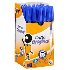 BIC Kugelschreiber Cristal Blau 0,4 mm 50 St.