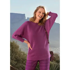 GOLDNER Rundhalspullover Pink 40/42