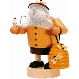 KWO Erzgebirge Räuchermann Imker Höhe 19 cm