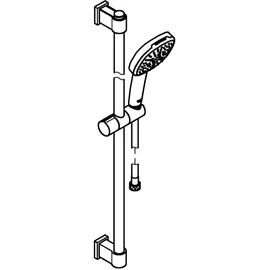 Grohe Vitalio Comfort 110 Duschset schwarz 26932001