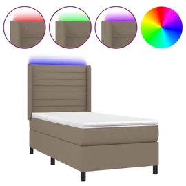 vidaXL Noor 100 x 200 cm Taupe