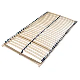 Mister Sandman Lattenrost 120x200 cm 7 Zonen ergonomisch 28 Federleisten stabil rutschfest atmungsaktiv leise LGA-Zertifiziert selbst zusammenbaubar Federholzrahmen kompatibel mit Allen Matratzen