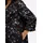 sheego Blazer in schwarz-koralle-bedruckt | Gr.: 52