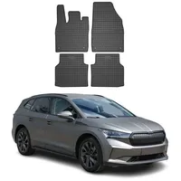Omac 2020-2025 Skoda Enyaq Fußmatten Gummi Schwarz 4 tlg