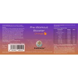 zytrion Pre-Workout Booster Orange Pulver 520 g