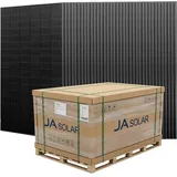 JA Solar 500W N-Typ Bifazial Glas-Glas Solarmodul full black Solar panel 22,6% Effizienz 36 pcs