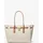 Michael Kors Hamilton Moderne Large Shopper Kunstleder Hellbeige/Braun