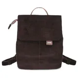 Zwei Mademoiselle.M City Rucksack 29 cm Braun