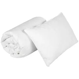 Homescapes Kissenbezug Kinderbettset 40 x 60 cm Weiss