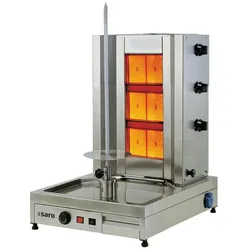 Saro Gas-Döner- / Gyrosgrill 3 Brenner Modell Tilla 3