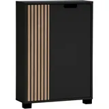 Schildmeyer Unterschrank Ryker U 600 Schwarz 85,2 cm x 19,6 cm x 59,8 cm