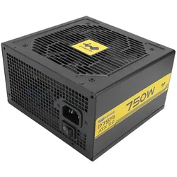 IN WIN Development P75FII, 750 W, 100 - 240 V, 50/60 Hz, 10 A, 5 A, Aktiv