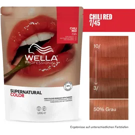 Wella Supernatural Color 7/45 chili red 120 g
