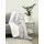 biberna Tagesdecke Sherpa 150 x 200 cm Beige/Weiß