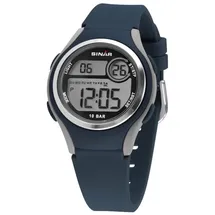 Sinar XE-64-2 36 mm Digitalgehäuse Dunkelblau Silikonarmband Blau