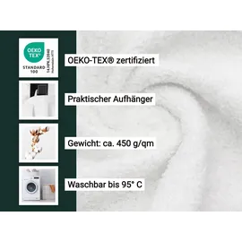 ZOLLNER Handtuchset 4-tlg. weiß