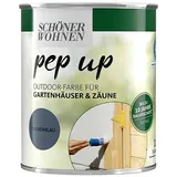 Schöner Wohnen Pep Up Outdoor Farbe taubenblau 1 l für Gartenhäuser Zäune