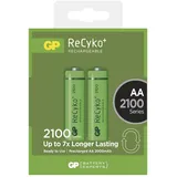 GP Mignon Akku "ReCyko" AA/LR06 1,2V 2100mAh 2er Blister