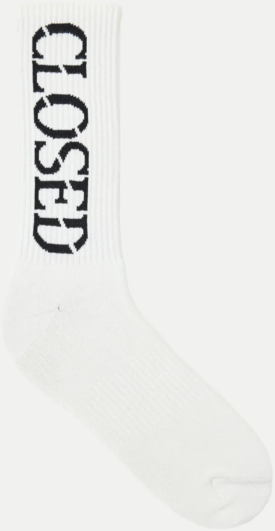 Socken mit Logoprint Weiß L
