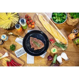 hensslers Pfannenschoner 100% Baumwolle grau