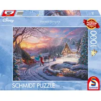 Schmidt Spiele 58035 Disney, Cinderella, Bringing Home for Christmas,
