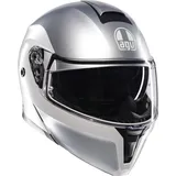 AGV Streetmodular Levico Klapphelm - Matt Silber/Hellgrau - XS