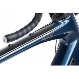 Ghost Asket CF Full Party 28 Zoll RH 55 cm metallic dark blue/carbon showing - glossy
