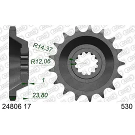 AFAM Kettensatz für Kawasaki ZZR 1100 90-92