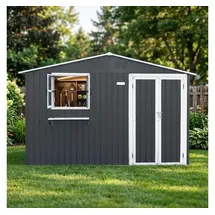 Muskel Gartenhaus 7,19 m2 2,65 x 2,70 m Grau