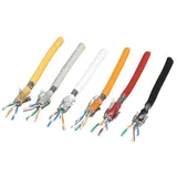 EFB-Elektronik EFB MK7104.100BL Rohkabel Cat.7, S/FTP, LSZH, blau, 100m Ring MK7104100BL