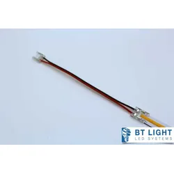 LED Band Steckverbinder 2pol, 15cm Kabel, Verlängerung für LED COB Streifen