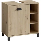 byLIVING Waschbeckenunterschrank Wellness 60 x 62 cm Beige