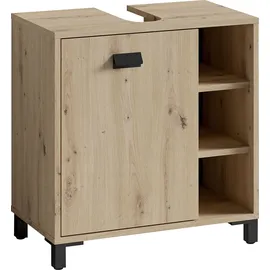 byLIVING Waschbeckenunterschrank Wellness 60 x 62 cm Beige