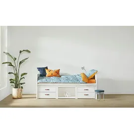 Lifetime Etagenbett Family 120 cm 207 x 177 x 132 cm Kiefer massiv weiß lackiert