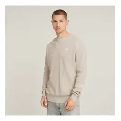 G-Star für Herren. D25111-C868-1603 Pullover Detailliert beige (XXL), Lässig, Bio-Baumwolle, Nachhaltig