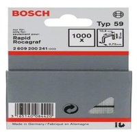 Bosch Professional Typ 59 Tacker-Klammern 10x10.6mm, 1000er-Pack (2609200241)
