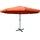 Mendler Meran Pro Ø 500 cm terracotta mit Volant ohne Ständer