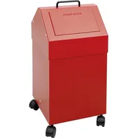 Stumpf metall Sortsystem 45, fahrbar RAL 3000/3000, 45 Liter