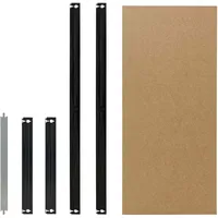 shelfplaza BLACK 40x30 cm Fachboden-Set in schwarz für BLACK Schwerlastregale