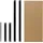 shelfplaza BLACK 40x30 cm Fachboden-Set in schwarz für BLACK Schwerlastregale