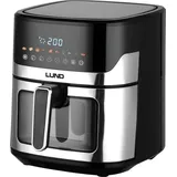 LUND Heißluftfritteuse 6,5 L 1600 W bunt