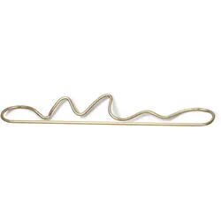 Ferm Living - Curvature Handtuchhalter, messing