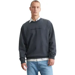 Sweatshirt, mit Ton-in-Ton-Stickerei, Gr. S, true navy, , 81135463-S