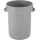 HENDI Amer Box, Runder, Stehender Abfallbehälter, Durchmesser 50 Cm, 80 L - Hendi 691403