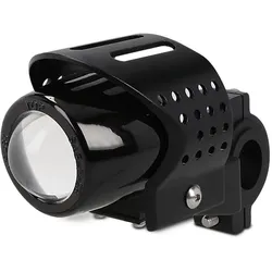 Motorrad Zusatzscheinwerfer Halogen S1 Lumitecs einzeln mit E-Zulassung