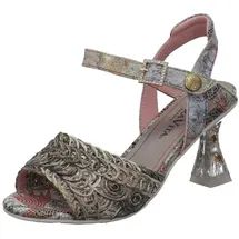 LAURA VITA Oliveo 07 Sandalette grau 38 EU
