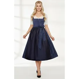MarJo Mididirndl BIEBELRIED blau 44
