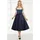 MarJo Mididirndl BIEBELRIED blau 44