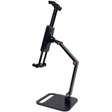 YUYQAQ Tragbarer Monitor-VESA-Ständer für 47,7 cm (18,5 Zoll) verstellbare 360° drehbare Halterung, Tablet-Ständer, Tablet, kompatibel mit Desktop-Klemme