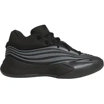 adidas Dame X Low-Top Basketballschuhe Kinder JP8638 - core black/iron met./lucid blue 35.5